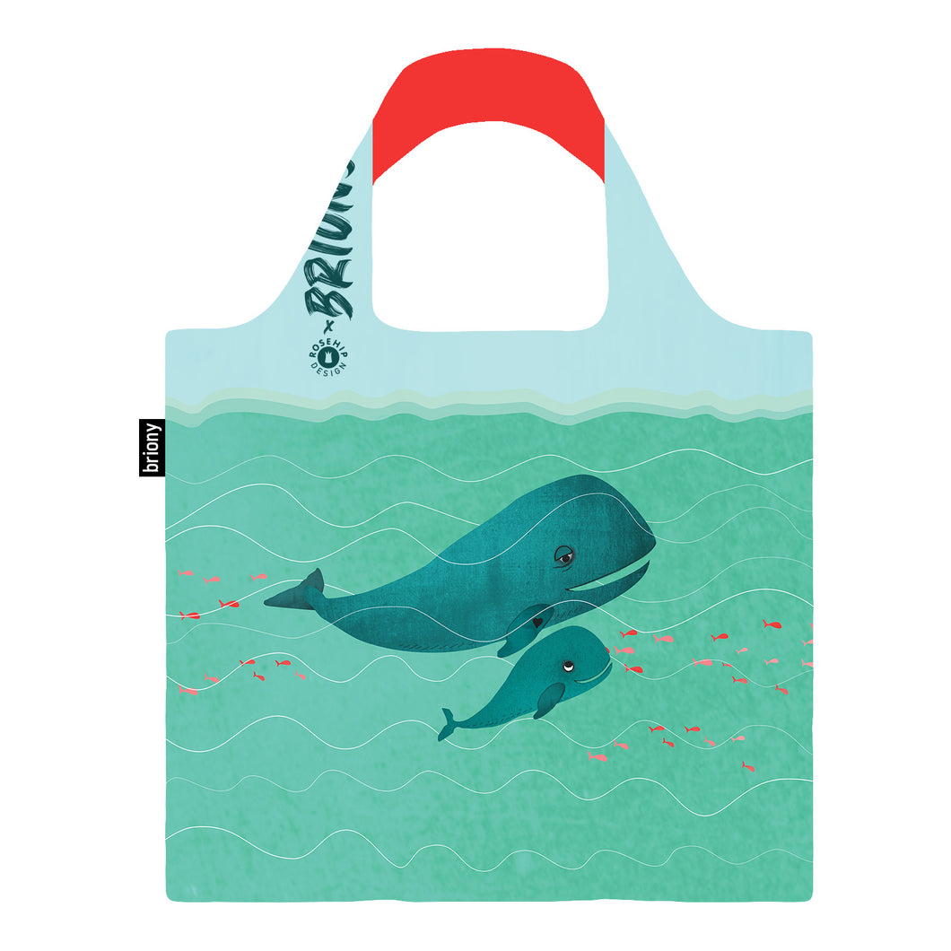 Whales Shopping Bag x Rosehip