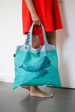 Kép betöltése a galériamegjelenítőbe: Whales Shopping Bag x Rosehip
